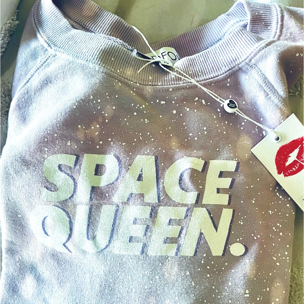 NWT Wildfox Space Queen Sommers Sweatshirt Size XL - Picture 5 of 5